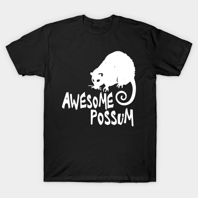 Awesome Possum T-Shirt by djazstas